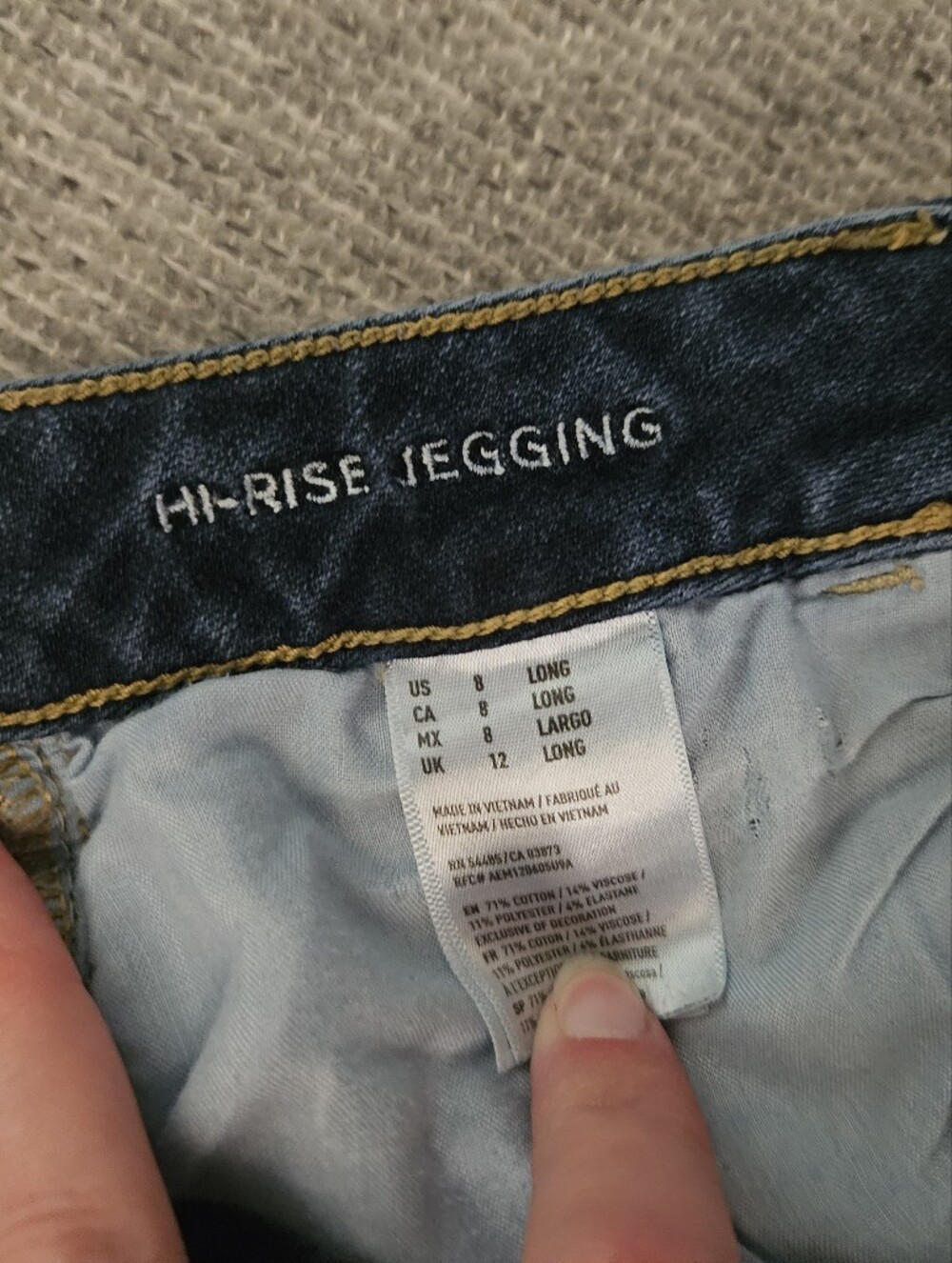 AE Hi Rise Jeggings - Picture 4 of 7